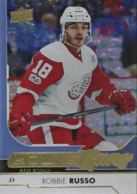 2017 Upper Deck #473 Gold Rainbow Foil