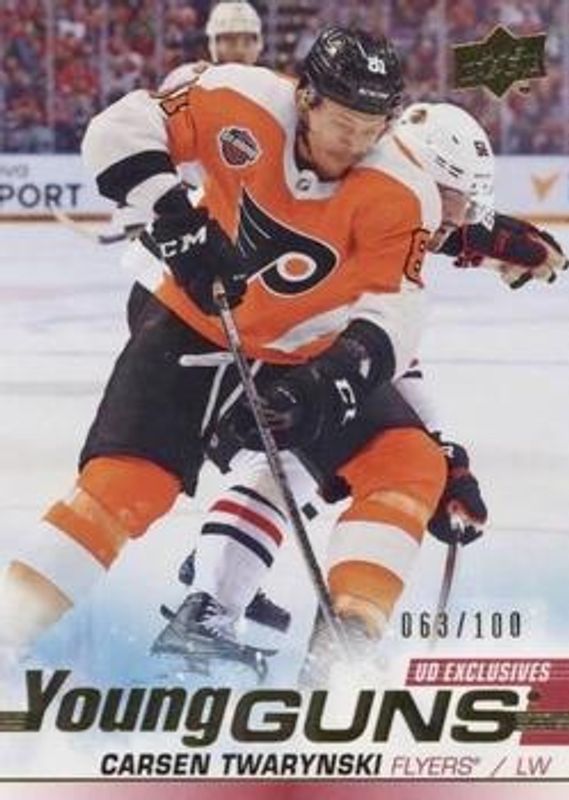 2019 Upper Deck #214 Young Guns - UD Exclusives /100