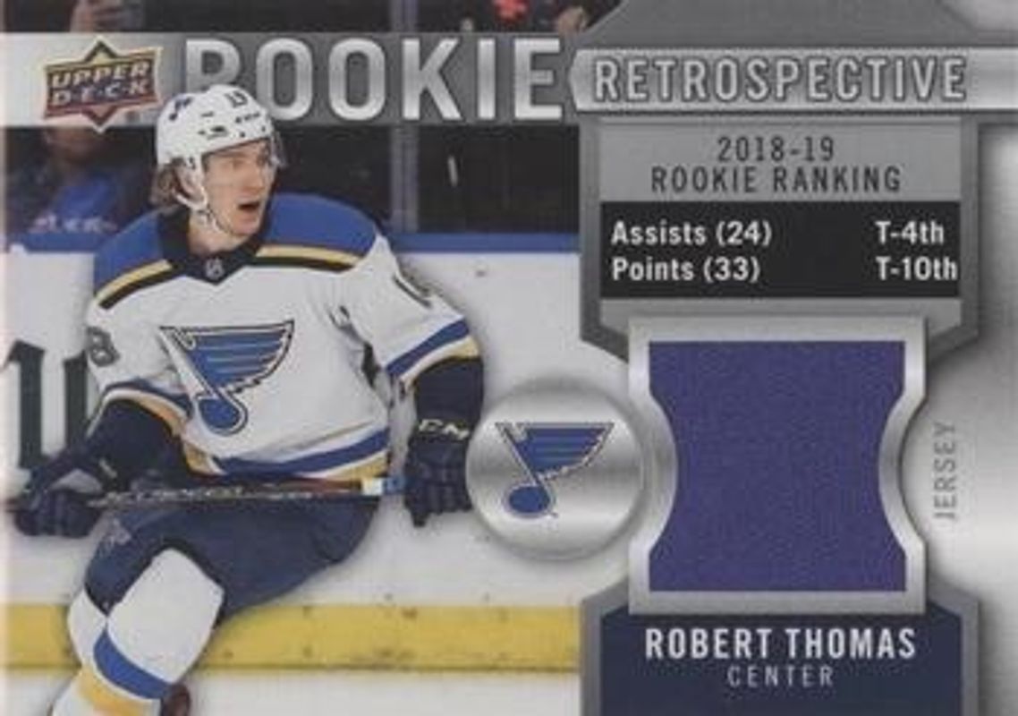 2019 Upper Deck #RR-RT Rookie Retrospective Jersey