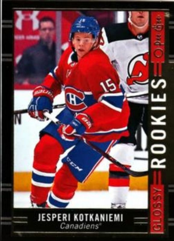 2018 Upper Deck #R-7 O-Pee-Chee Glossy Rookies - Black
