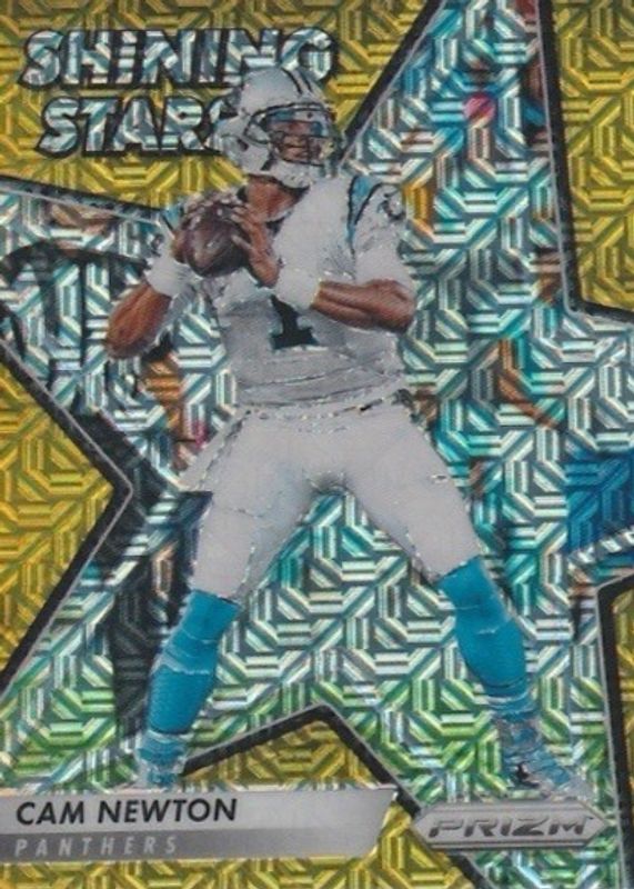 2016 Prizm #17 Shining Stars - Gold Mojo /10
