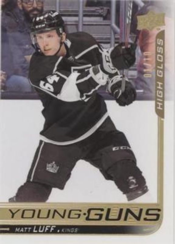 2018 Upper Deck #462 Young Guns - UD High Gloss /10