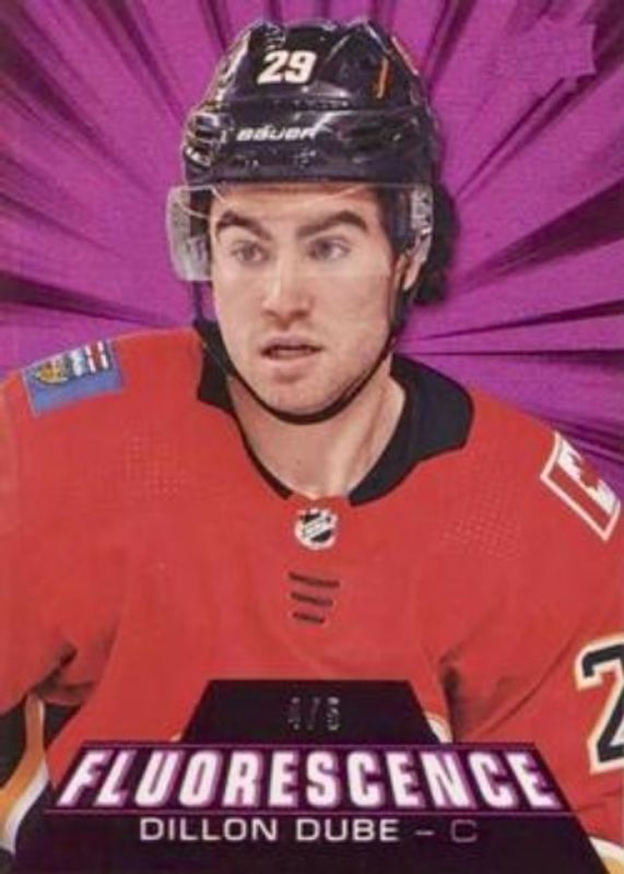 2018 Upper Deck #F-17 Fluorescence Magenta /5