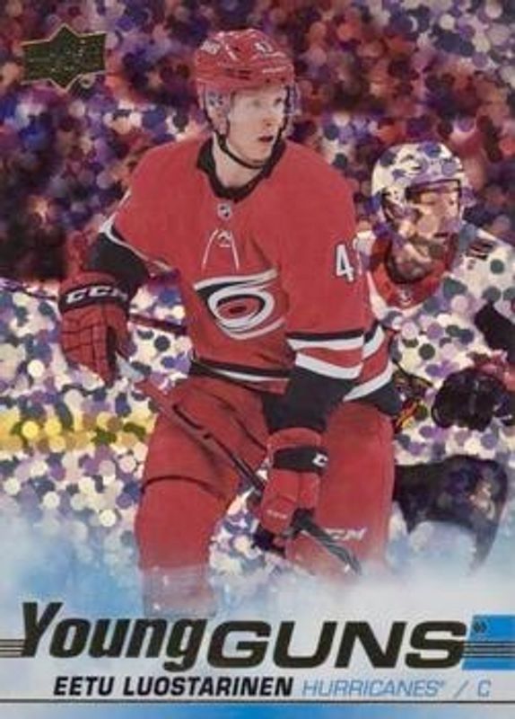 2019 Upper Deck #490 Young Guns - Speckled Rainbow Foil