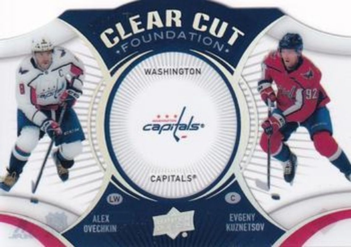 2018 Upper Deck #CCF-30 Clear Cut Foundations Duos