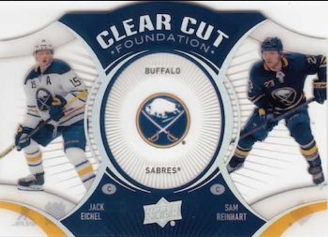 2018 Upper Deck #CCF-4 Clear Cut Foundations Duos