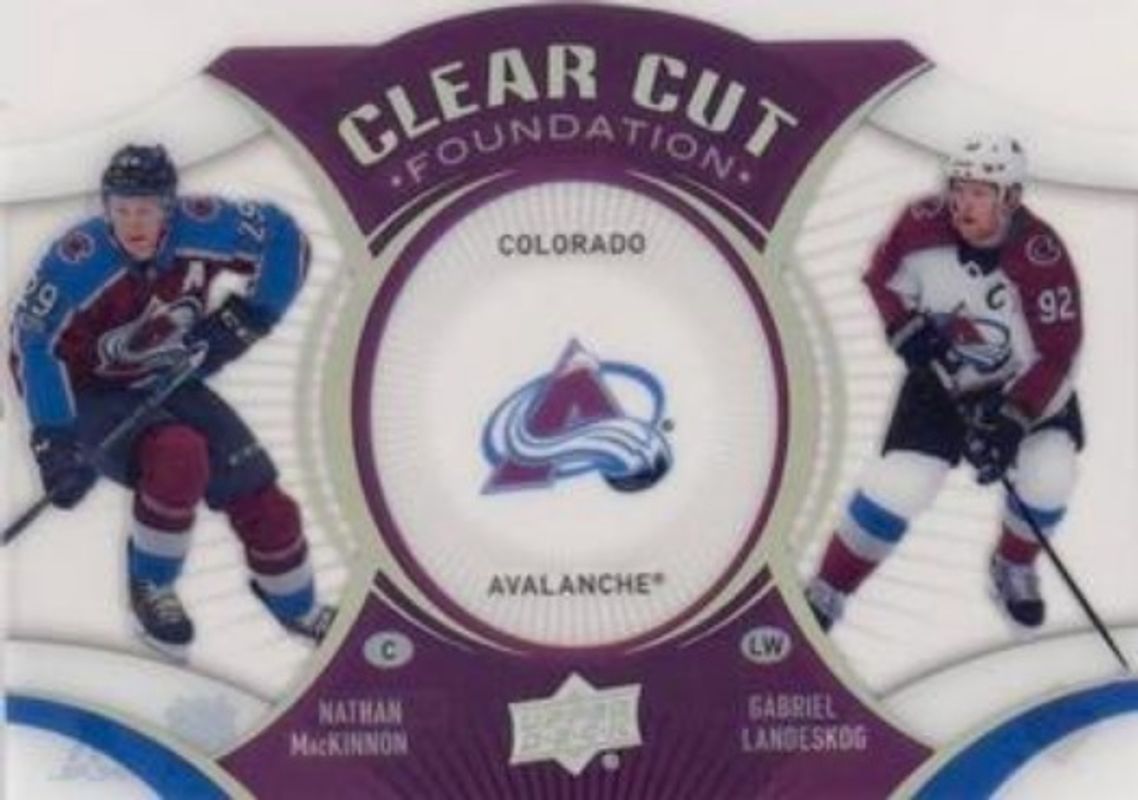 2018 Upper Deck #CCF-8 Clear Cut Foundations Duos