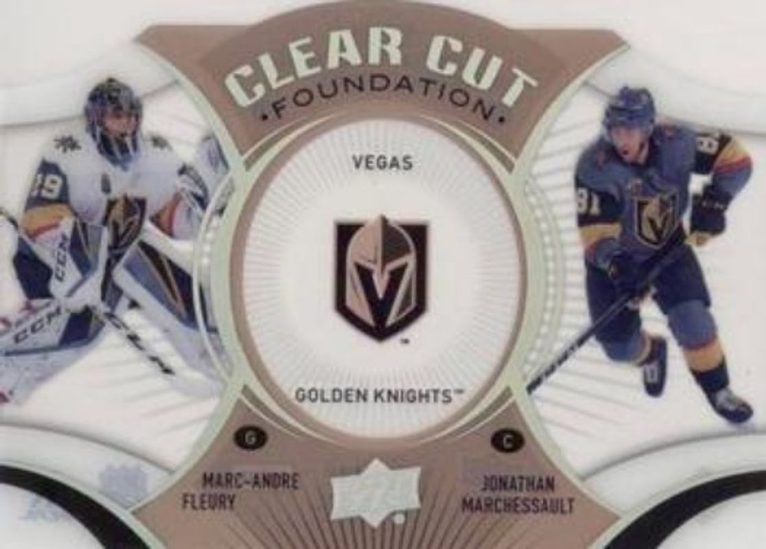 2018 Upper Deck #CCF-29 Clear Cut Foundations Duos