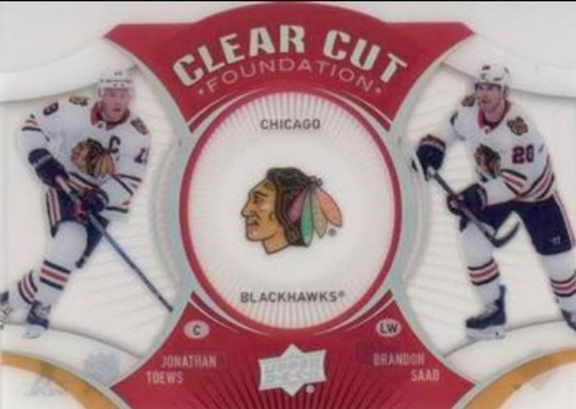 2018 Upper Deck #CCF-7 Clear Cut Foundations Duos