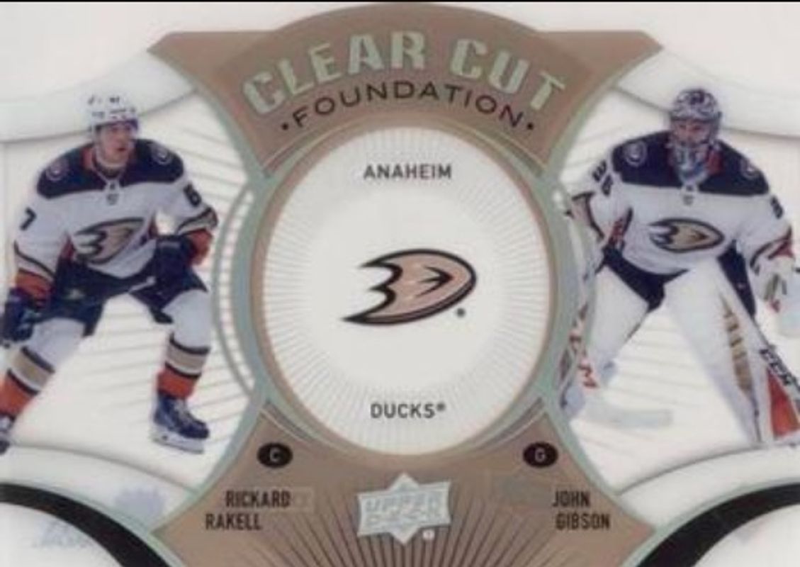2018 Upper Deck #CCF-1 Clear Cut Foundations Duos