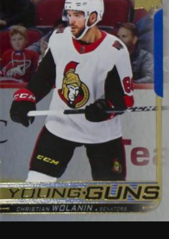 2018 Upper Deck #460 Young Guns - Silver Foil