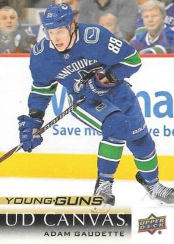 2018 Upper Deck #C234 Young Guns Canvas