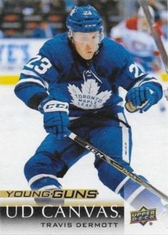 2018 Upper Deck #C107 Young Guns Canvas