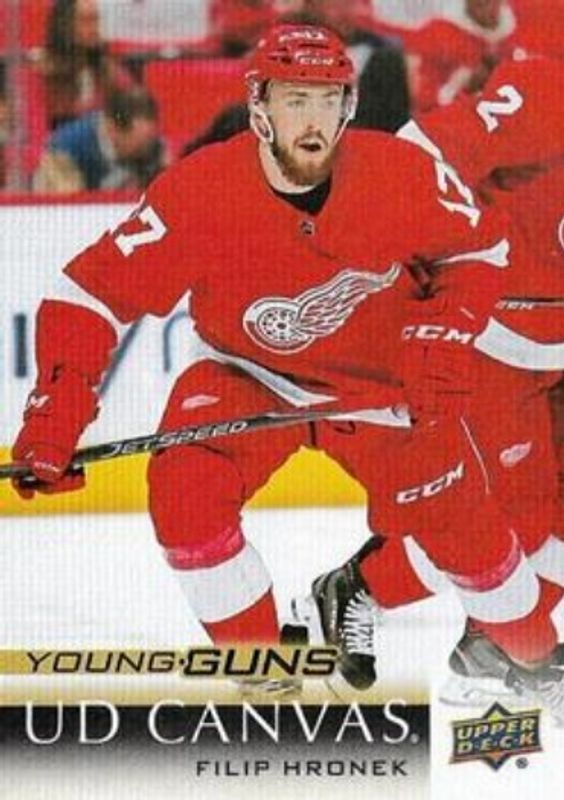 2018 Upper Deck #C113 Young Guns Canvas