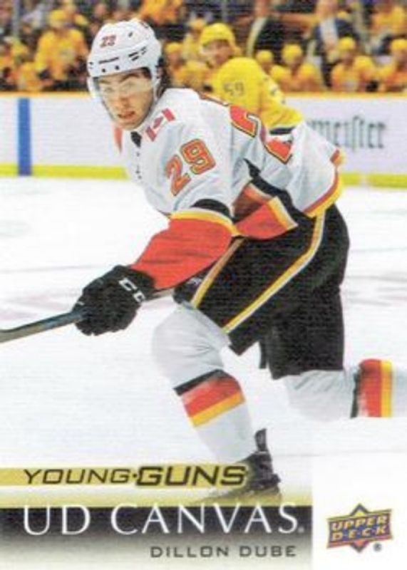 2018 Upper Deck #C214 Young Guns Canvas