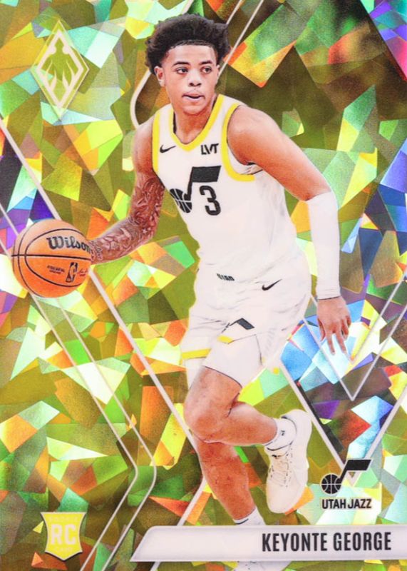 Keyonte George 2023 Phoenix #296 Yellow Ice /175 Rookie RAW