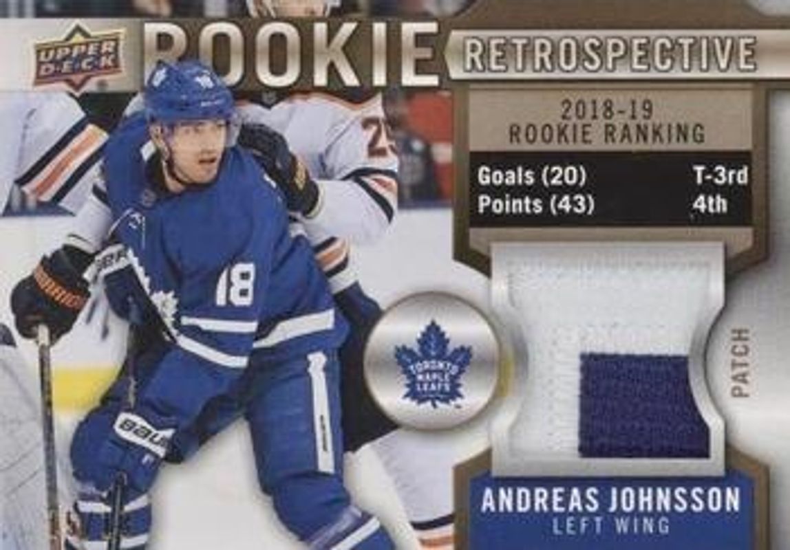 2019 Upper Deck #RR-AJ Rookie Retrospective Jersey Patch /18