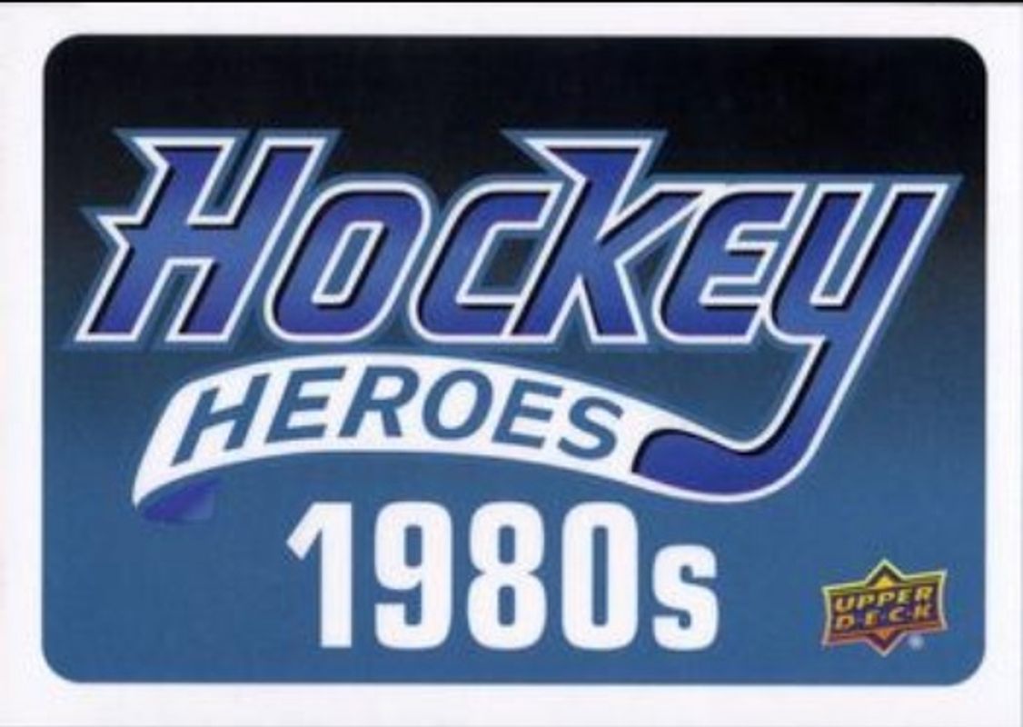 2013 Upper Deck Hockey Heroes: 1980s