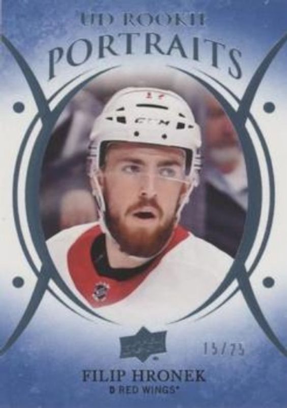 2018 Upper Deck #P-84 UD Portraits - Blue Foil /5