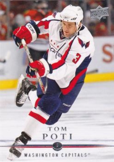Tom Poti 2008 Upper Deck #446 Base Price Guide - Sports Card Investor
