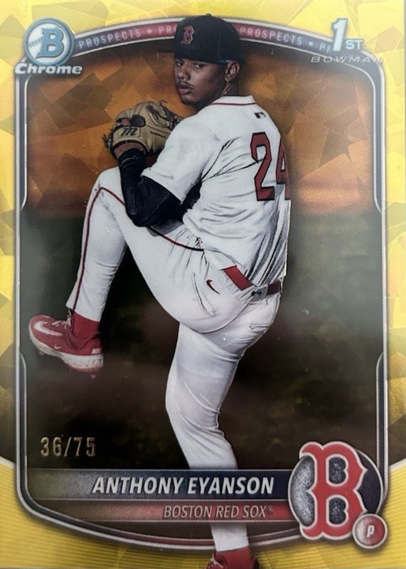2025 Bowman Draft Sapphire Edition #BDC-116 Chrome - Yellow /75 (1st)