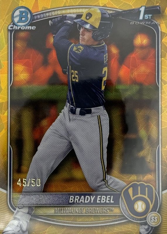 2025 Bowman Draft Sapphire Edition #BDC-194 Chrome - Gold /50 (1st)