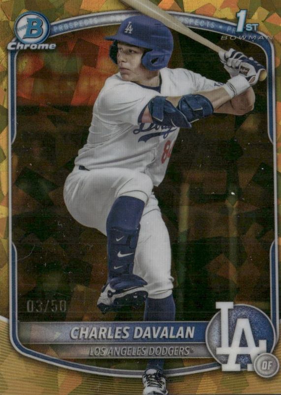 2025 Bowman Draft Sapphire Edition #BDC-96 Chrome - Gold /50 (1st)