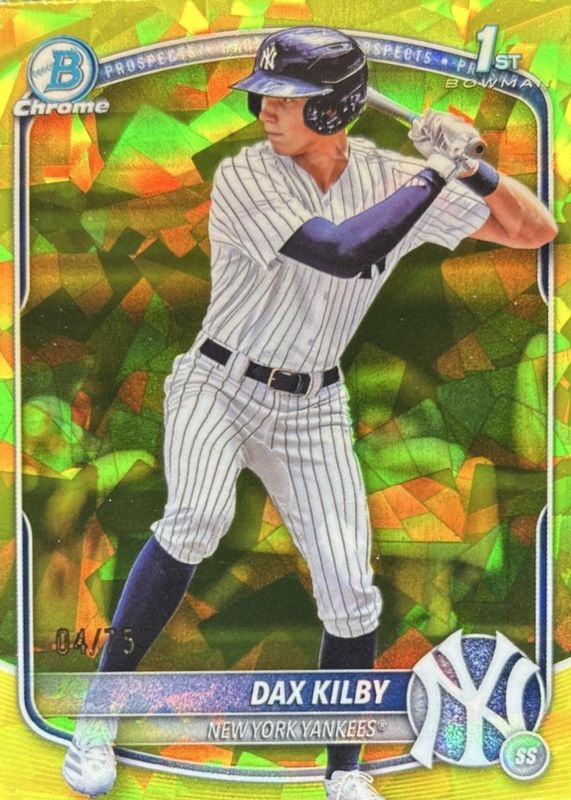2025 Bowman Draft Sapphire Edition #BDC-146 Chrome - Yellow /75 (1st)