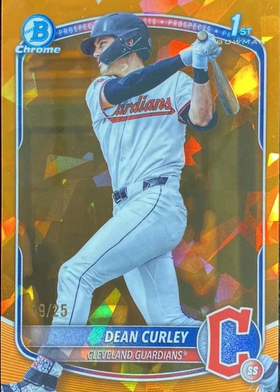 2025 Bowman Draft Sapphire Edition #BDC-129 Chrome - Orange /25 (1st)