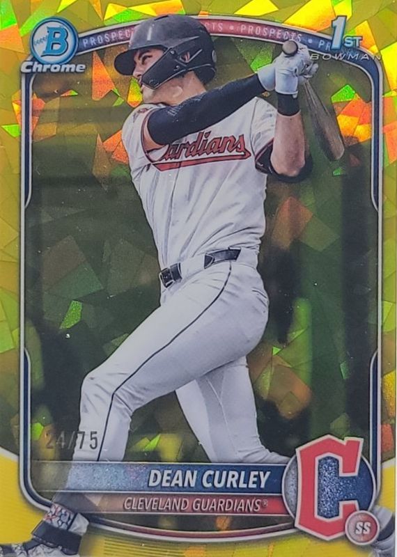 2025 Bowman Draft Sapphire Edition #BDC-129 Chrome - Yellow /75 (1st)