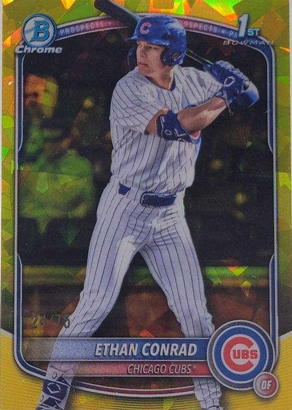 2025 Bowman Draft Sapphire Edition #BDC-17 Chrome - Yellow /75 (1st)
