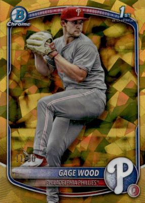 2025 Bowman Draft Sapphire Edition #BDC-4 Chrome - Gold /50 (1st)