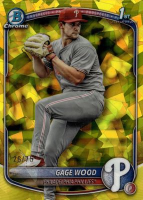 2025 Bowman Draft Sapphire Edition #BDC-4 Chrome - Yellow /75 (1st)