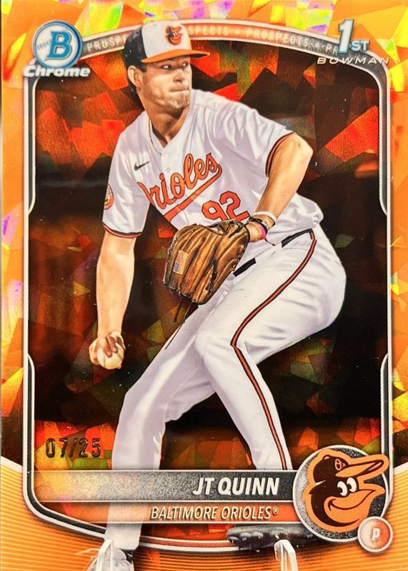 2025 Bowman Draft Sapphire Edition #BDC-85 Chrome - Orange /25 (1st)