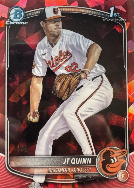 2025 Bowman Draft Sapphire Edition #BDC-85 Chrome - Red /5 (1st)