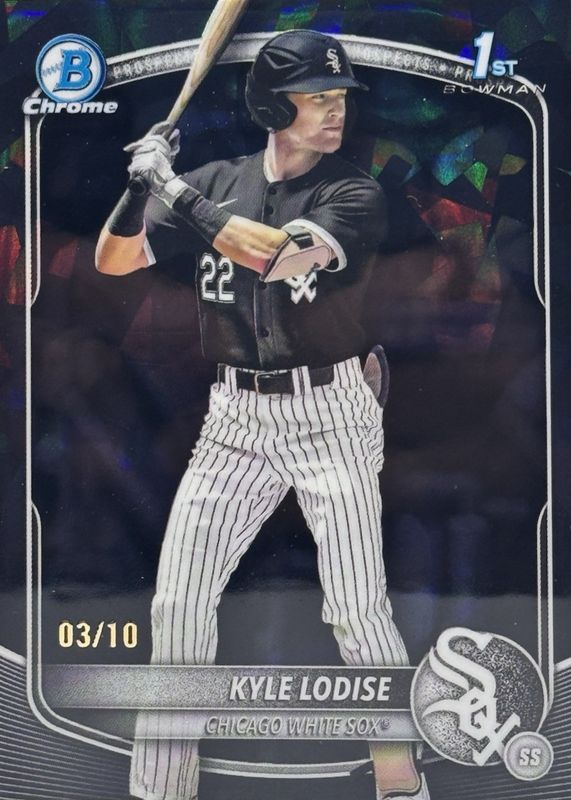 2025 Bowman Draft Sapphire Edition #BDC-144 Chrome - Black /10 (1st)