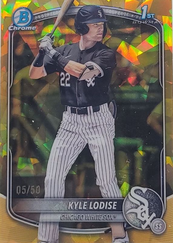 2025 Bowman Draft Sapphire Edition #BDC-144 Chrome - Gold /50 (1st)
