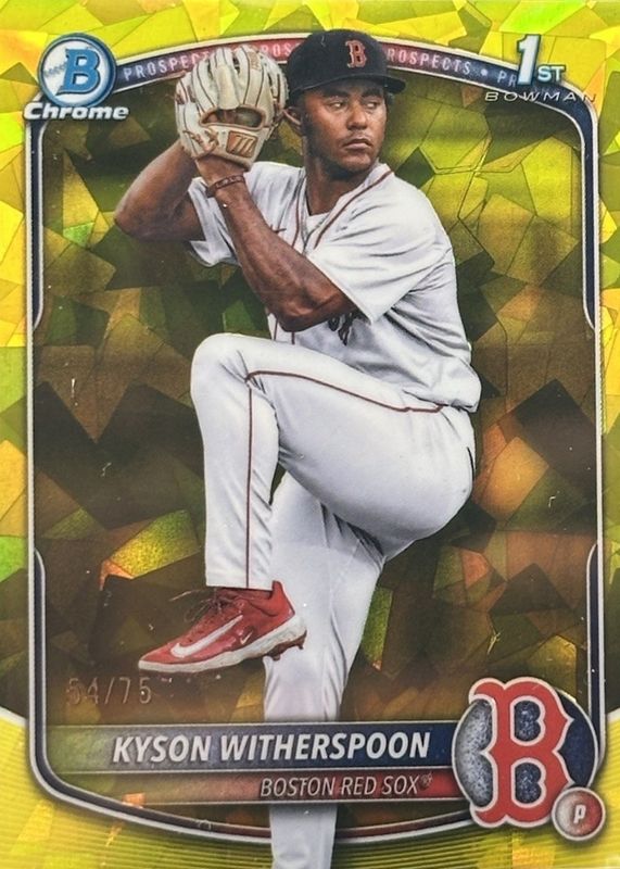 2025 Bowman Draft Sapphire Edition #BDC-29 Chrome - Yellow /75 (1st)