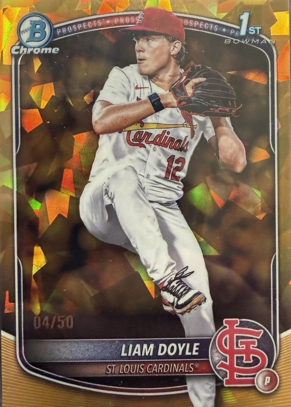 2025 Bowman Draft Sapphire Edition #BDC-12 Chrome - Gold /50 (1st)