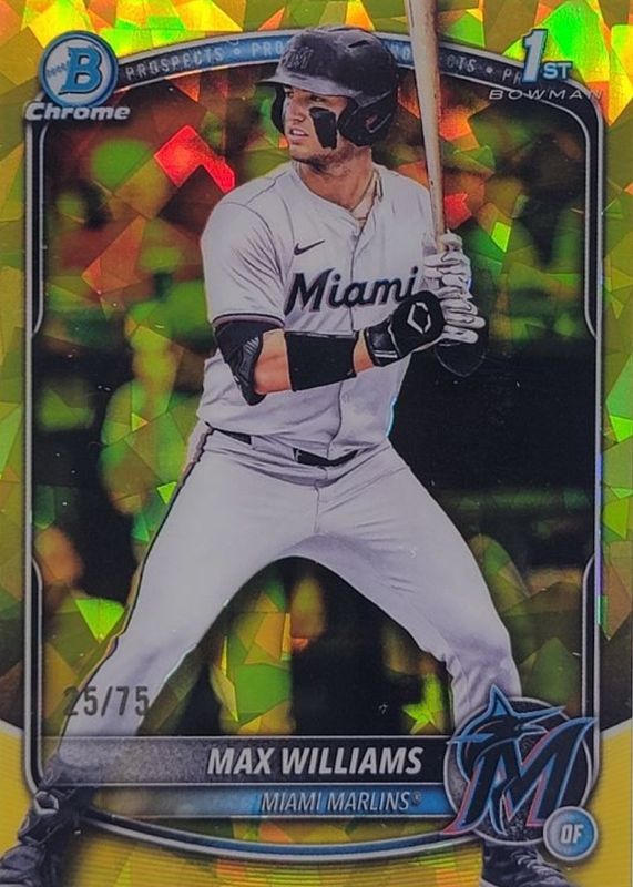 2025 Bowman Draft Sapphire Edition #BDC-68 Chrome - Yellow /75 (1st)