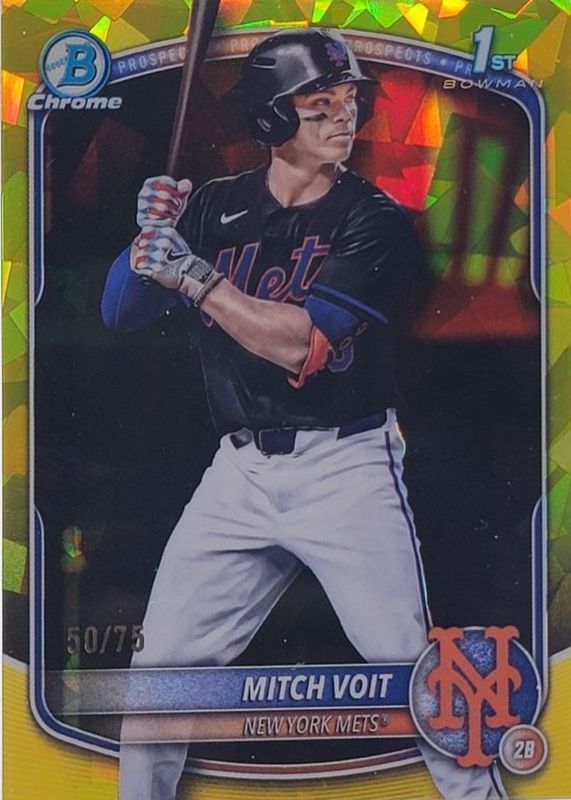 2025 Bowman Draft Sapphire Edition #BDC-71 Chrome - Yellow /75 (1st)