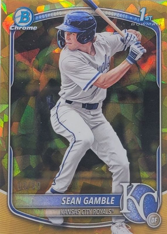 2025 Bowman Draft Sapphire Edition #BDC-178 Chrome - Gold /50 (1st)