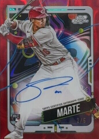 Noelvi Marte Baseball Cards Price Guide - Sports Card Investor