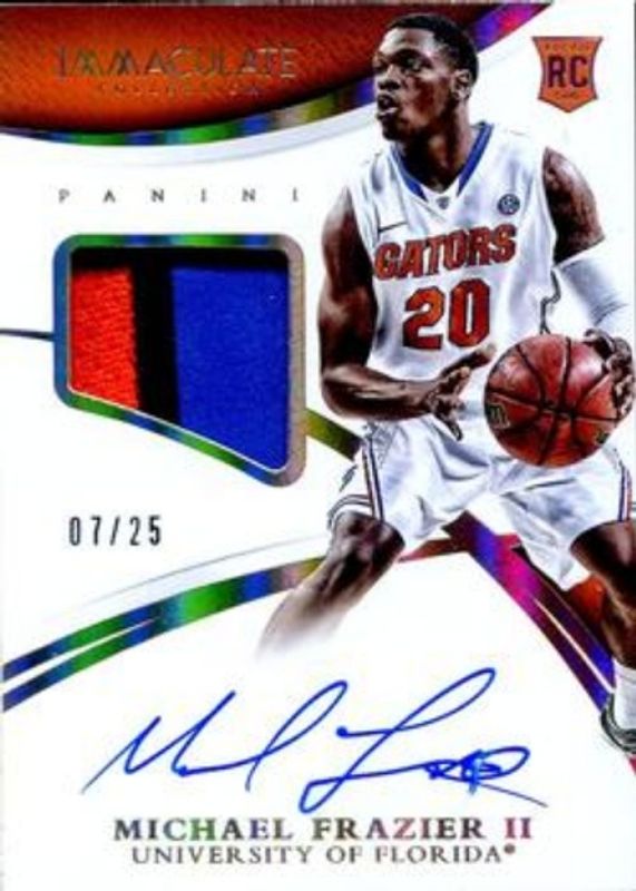 2015 Panini Immaculate Collection Collegiate #372 Immaculate Signatures Patches Basketball - Gold /25
