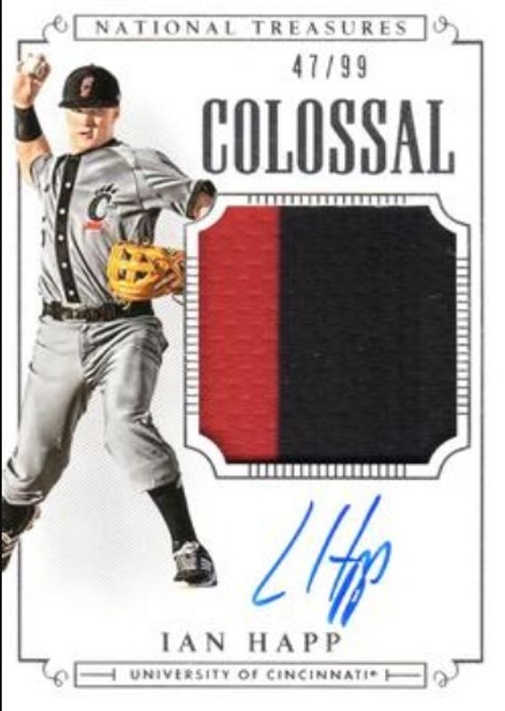 2015 Panini National Treasures Collegiate #IH Baseball Colossal Signatures /99