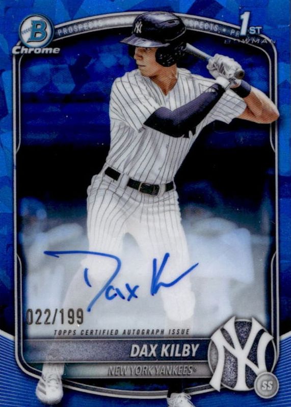 2025 Bowman Draft Sapphire Edition #CPA-DK Chrome Prospect Auto /199 (1st)