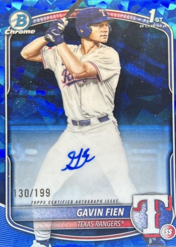 2025 Bowman Draft Sapphire Edition #CPA-GF Chrome Prospect Auto /199 (1st)
