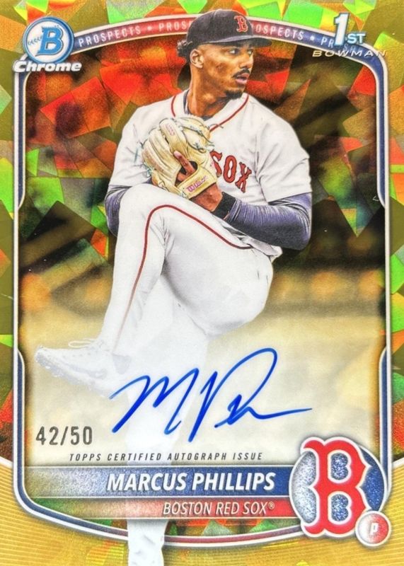 2025 Bowman Draft Sapphire Edition #CPA-MP Chrome Prospect Auto - Gold /50 (1st)