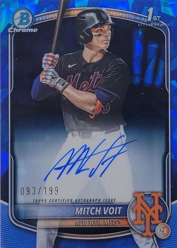 2025 Bowman Draft Sapphire Edition #CPA-MV Chrome Prospect Auto /199 (1st)