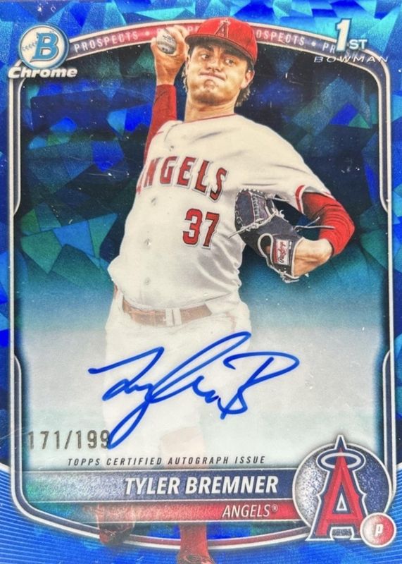 2025 Bowman Draft Sapphire Edition #CPA-TB Chrome Prospect Auto /199 (1st)